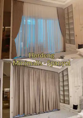 Hordeng Spanyol/Minimalis/Kantor
