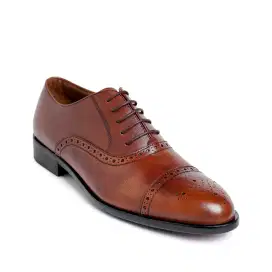 Size 44 sepatu kulit prabu original brown