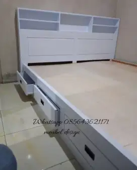 Divan Murah / tempat tidur laci