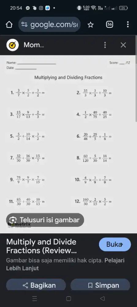 Asisten guru bimbel SD dan guru calistung