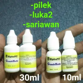 Obat sariawan, luka2 hewan