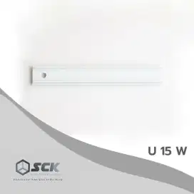 Tali Air / U Channel / Groove Joint SCK U15 W UPVC