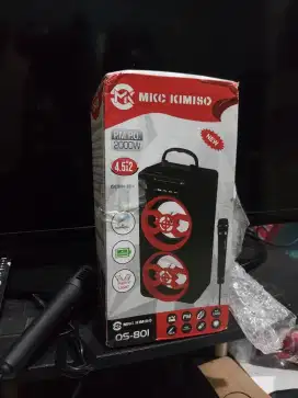 Speker + mic mantap kondisi baru