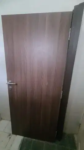 Set Pintu & Kusen Multiplek Plywood Finishing HPL Tidak jadi pakai