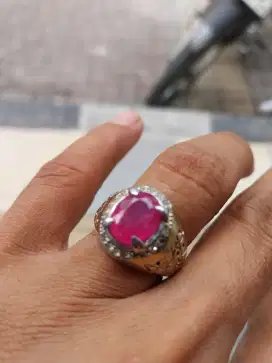 Rubi ring titanium