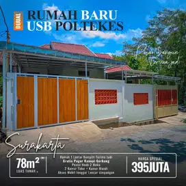 Rumah Baru Dekat Kampus USB POLTEKES Genengan Sumpah Pemuda Mojosongo