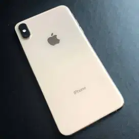 iPhone Xs Max 256GB Gold 100% original semua normal