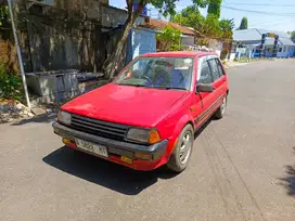 JUAL TOYOTA STARLET KOTAK 1300CC EP71 TAHUN 1986