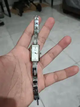 Jam tangan stainless steel Elle Tank Kotak