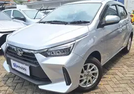 Pajak Panjang TDP 12,5JT Toyota Agya 1.2 G Bensin-MT 2024 Silver