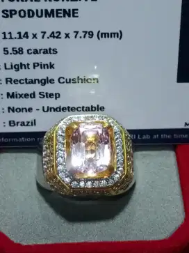 Natural Kunzite Spodumene