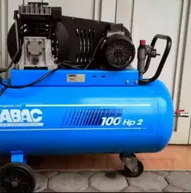 Compressor ABAC 100 HP2 full original include roda