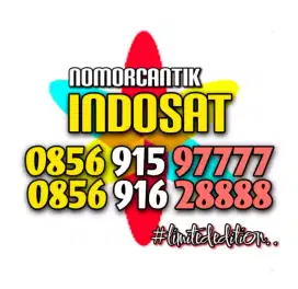 (Bisa COD) Nomor CANTIK Kartu INDOSAT IM3 HOKI RAPI 7777 vs 8888 #2