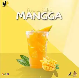 Bubuk Minuman Rasa Mangga 1kg Termurah / Minuman Kekinian Rasa Mangga