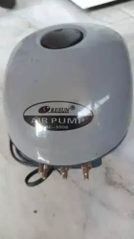 Aerator pump aquarium