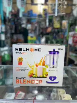 Blender Mika Welhome 6111 Blender Serbaguna Pisau Stainless Welhome