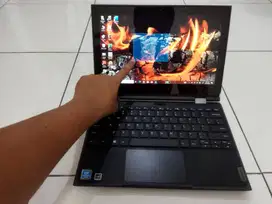 Laptop Murah Lenovo flip 360 bisa 2in1 spek ciamik