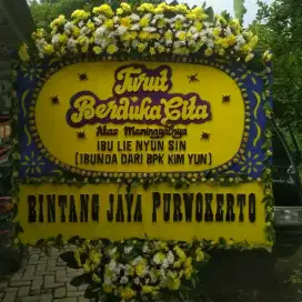 Karangan bunga papan