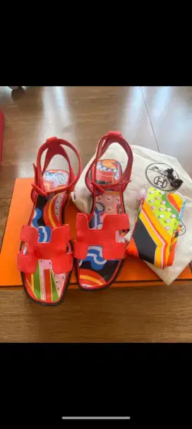 Jual sendal wanita hermes original new