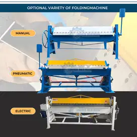 Mesin Bending Tekuk Plat Manual Mesin Folding Manual