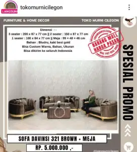 Sofa minimalis..