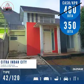 Rumah Luas Murah 120m2 Citra Indah Jonggol