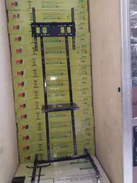 Bracket standing pakai roda stand braket TV 32-55inchi