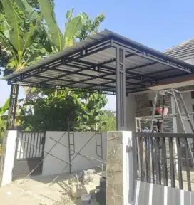 Kanopi minimalis atap alderon