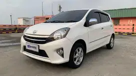 TDP 3Jt Toyota Agya 1.0 G Bensin-MT 2016 Putih /