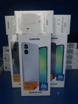 Samsung galaxy A06 4/64 dan 4/128