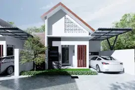 Rumah Tipe 46 dalam cluster perumahan di Mertoyudan Magelang