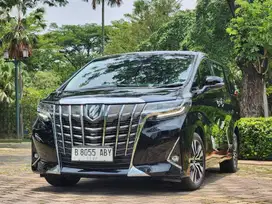 KM.8.RB PERAK! ALPHARD G ATPM 2023 HITAM BEKAS RASA BARU NO MINUS !!