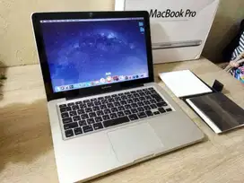 Macbook Pro Early Layar 13inc Core i7 RAM 16GB Full Set Box