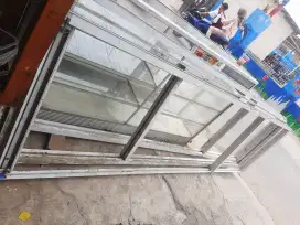 Bingkai aluminium pintu kaca