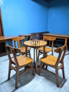 Meja kursi set warung makan, meja kursi set kedai