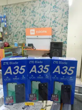 ZTE Blade A35 4+8/64 BARU garansi resmi 1th bisa TT atau Kredit