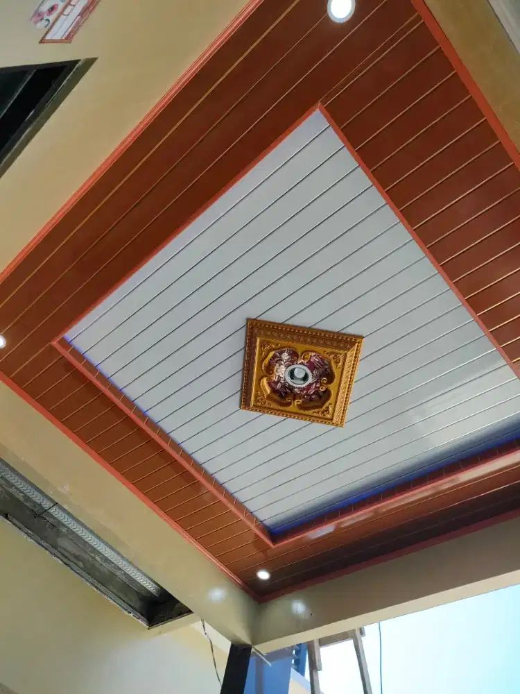 Plafon PVC terpasang rapih