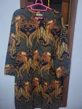Batik Tunik Resleting Depan