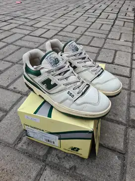 New Balance 550 Aime Leon Dore White Green