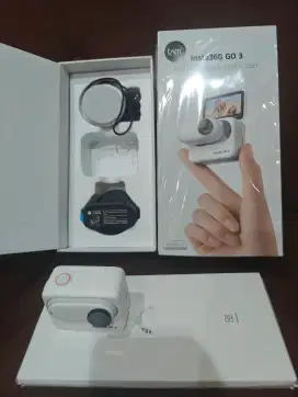 Insta360 Go 3 128gb grs resmi fullset original insta 360