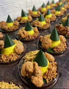 Tumpeng Mini ( TUMINI) Ayam Kentucky Termurah