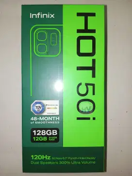 Infinix Hot 50i NFC 6/128 BNIB NO REPACK NEW SEGEL ORI GARANSI RESMI