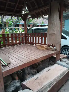 Gazebo saung jati