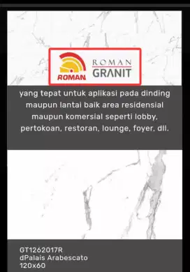 Granit roman ukuran 60x120