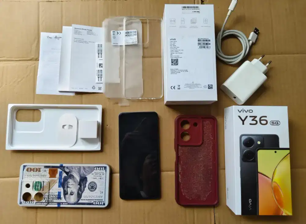 Vivo Y36 5g 16/256gb fulset original