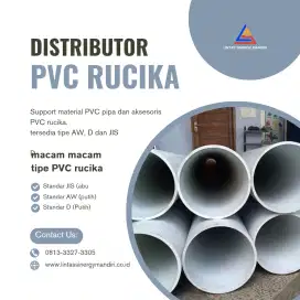 DISTRIBUTOR PIPA PVC RUCIKA HARGA TERBAIK