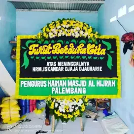 Karangan bunga papan