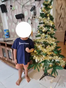 Pohon natal tinggi 150cm