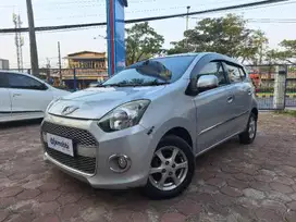 DP Rendah  5JT Daihatsu Ayla 1.0 X Bensin-MT 2014 Silver