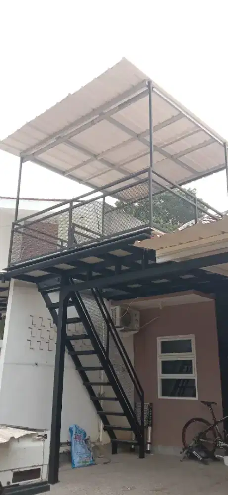 Canopy balkon mezanine outdoor moderen